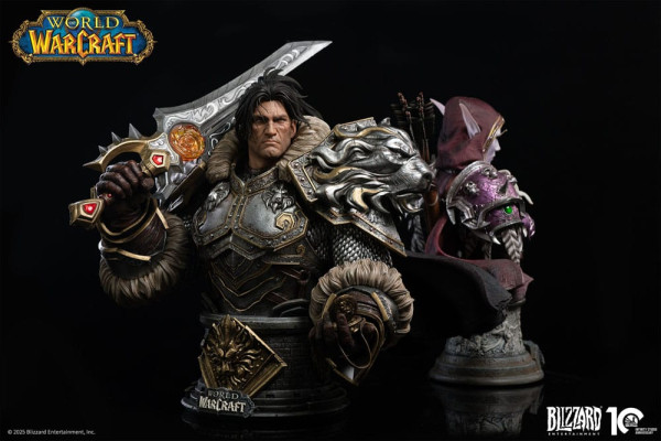 World of Warcraft Bust 1/3 Varian Wrynn 46 cm 9