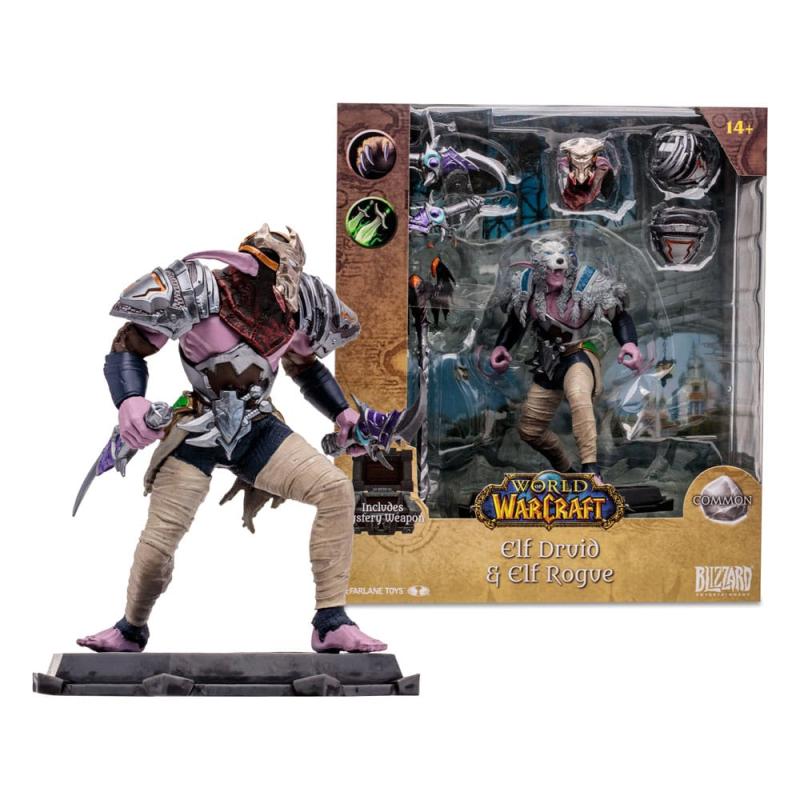 World of Warcraft Action Figure Night Elf: Druid / Rogue 15 cm