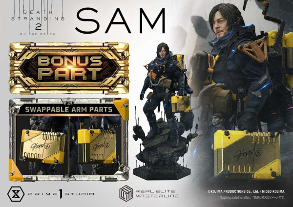 Death Stranding 2: On the Beach Real Elite Masterline Series Statue 1/3 Sam Deluxe Bonus Version 83 1