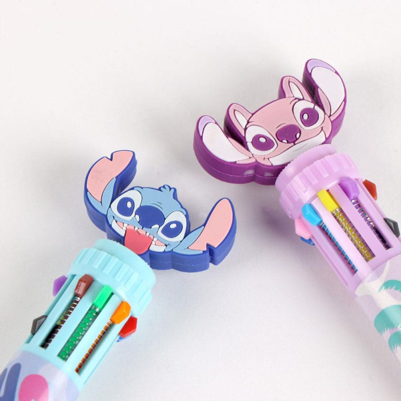 Loli & Stitch Multicoloured ball pens Display (16) 5
