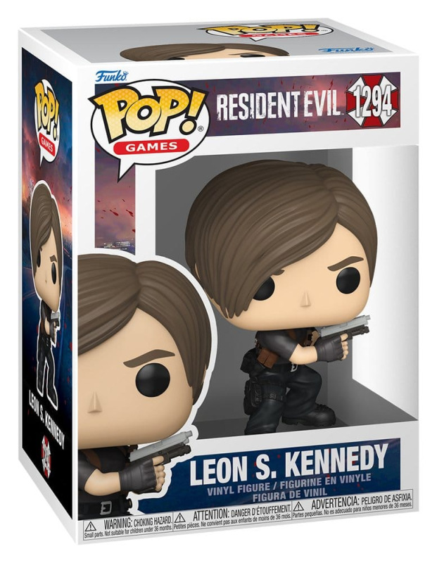 Resident Evil POP! Games Vinyl Figure Leon S. Kennedy 9 cm 1