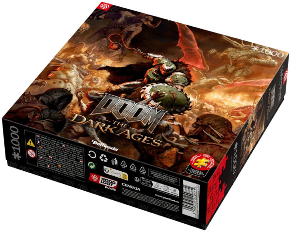 Doom The Dark Ages Puzzle Slayer's Rag (1000 pieces) 8