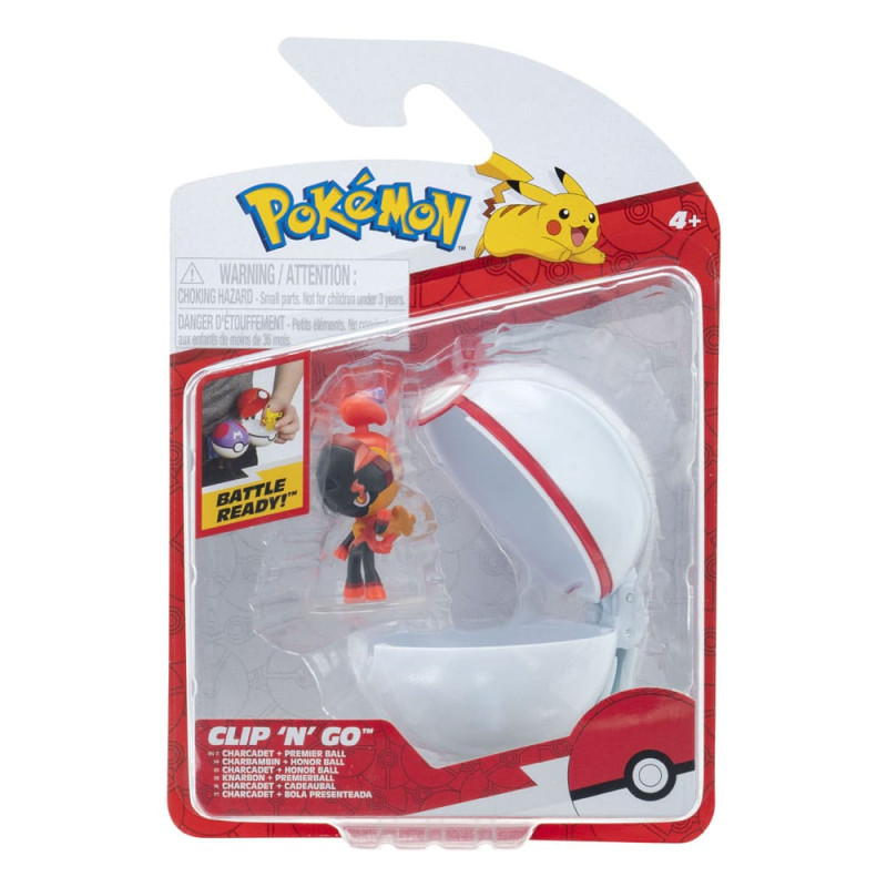 Pokémon Clip'n'Go Poké Balls Charcadet & Premier Ball 2