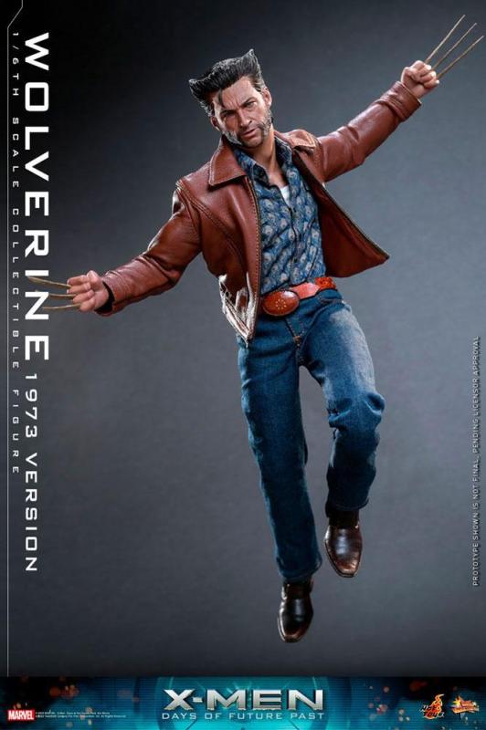 X-Men Days of Future Past Movie Masterpiece Action Figure 1/6 Wolverine (1973 Version) 30 cm