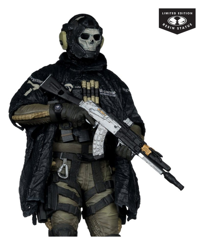 Call of Duty: Modern Warfare 4 Statue 1/6 Ghost 32 cm 3