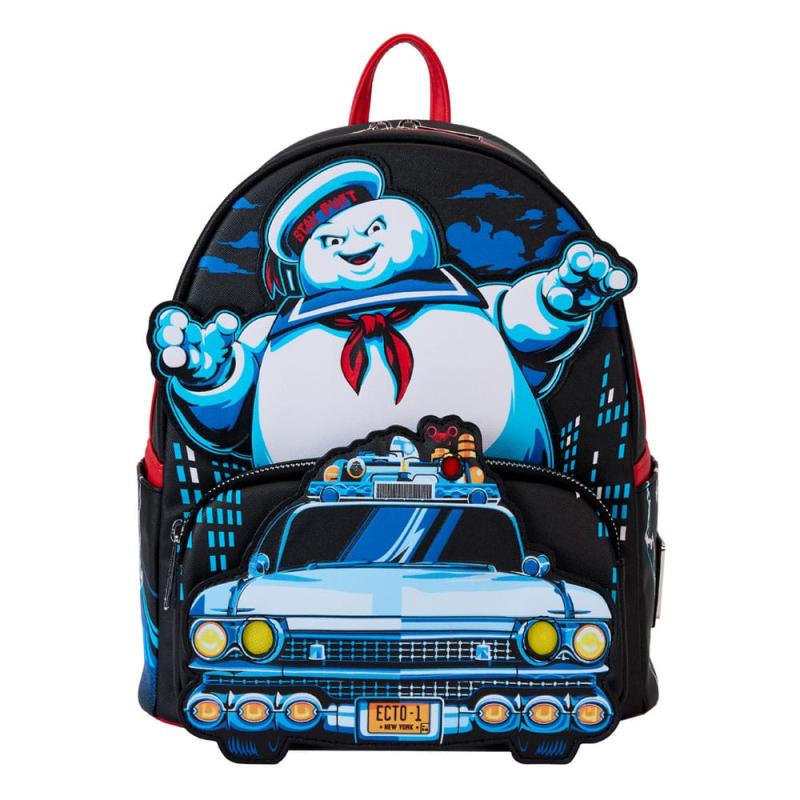 Ghostbusters by Loungefly Mini Backpack Stay Puff Chasing