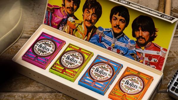 The Beatles Playing Cards Box Set (4 Decks)