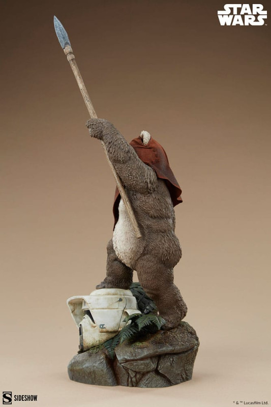 Star Wars: Episode VI - Return of the Jedi Premium Format Statue Wicket 46 cm 6