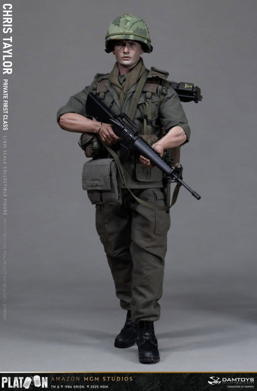 Platoon Action Figure 1/6 Chris Taylor 30 cm 12