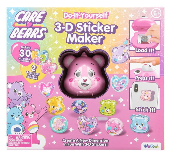 Care Bears 3D Sticker Maker 1