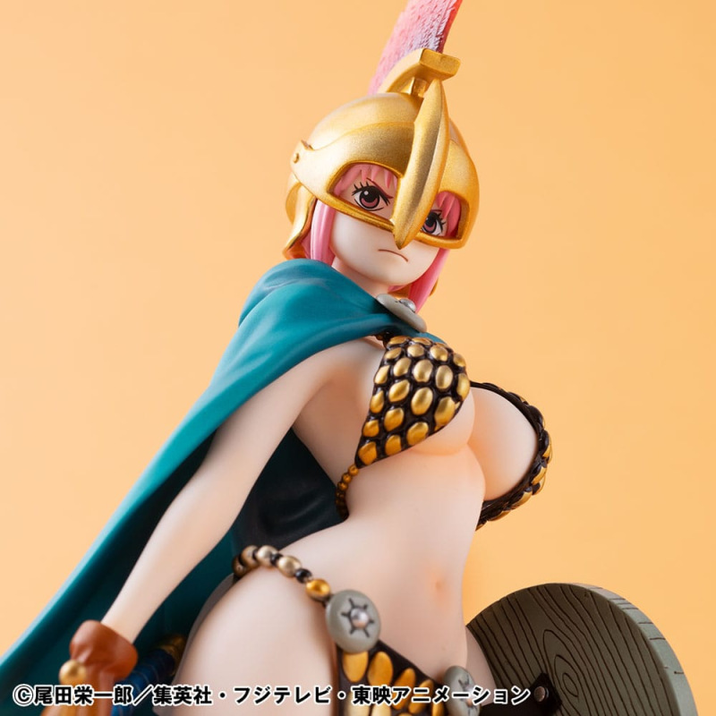 One Piece P.O.P PVC Statue Gladiator Rebecca Sailing Again Super Limited Reprint Ver. 22 cm 1