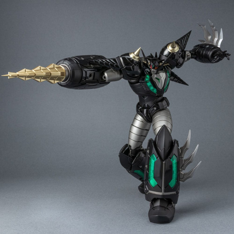 Getter Robo Armageddon Diecast Action Figure Riobot Shin Getter Dragon Black Ver. 21 cm 8