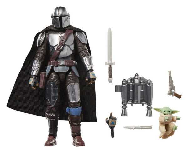 Star Wars: The Mandalorian & Grogu Vintage Collection Action Figure The Mandalorian & Grogu 10 cm 12