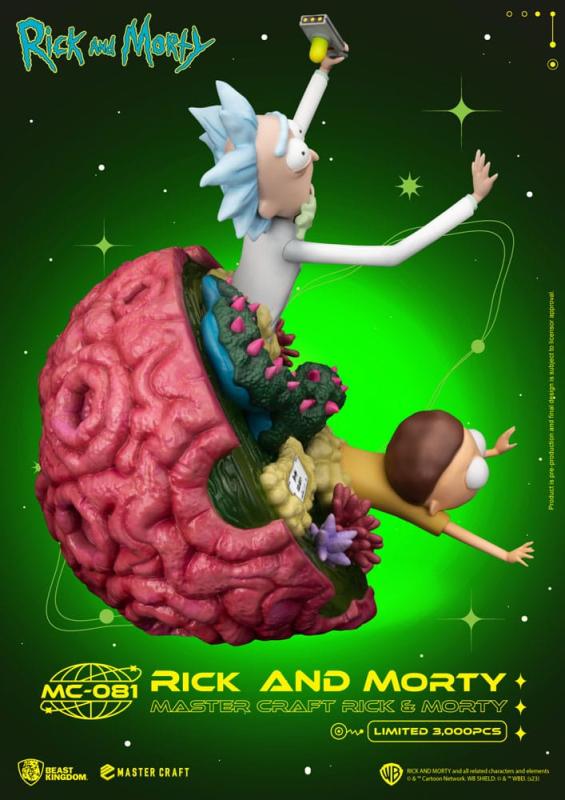 Rick and Morty Master Craft Statue Rick and Morty 42 cm 3