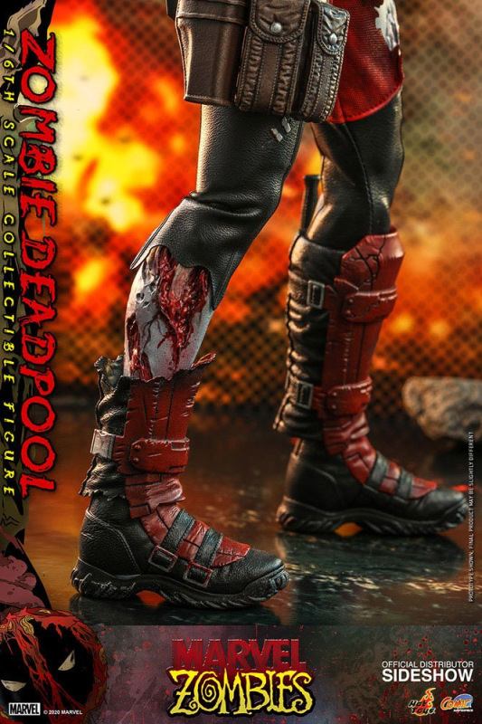 Marvel Zombies Comic Masterpiece Action Figure 1/6 Zombie Deadpool 31 cm 11