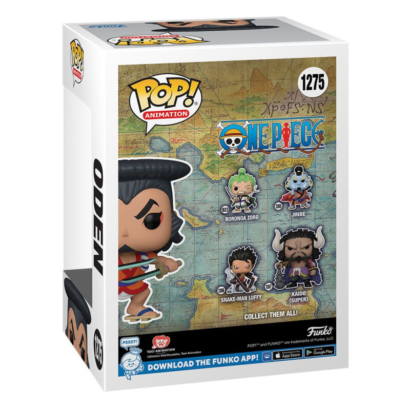 One Piece POP! Animation Vinyl Figures Oden 9 cm 2