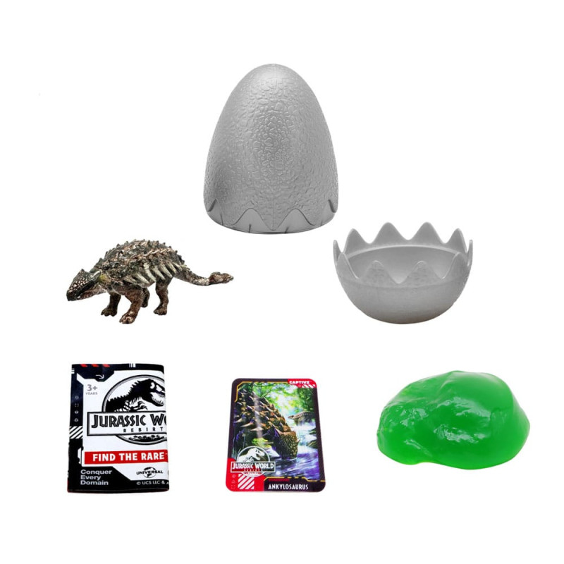 Jurassic World Rebirth Pop N Lock Breach Blind Box Captivz Build n Battle Dinos Display (12) 7
