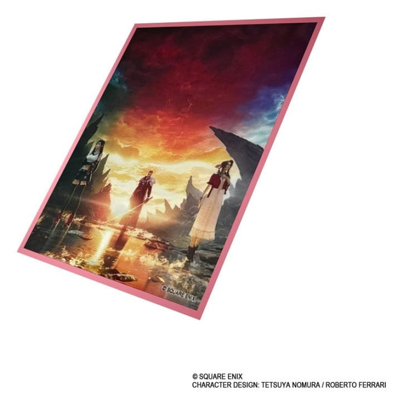Final Fantasy VII Rebirth Premium Card Sleeves Key Art (100) 1