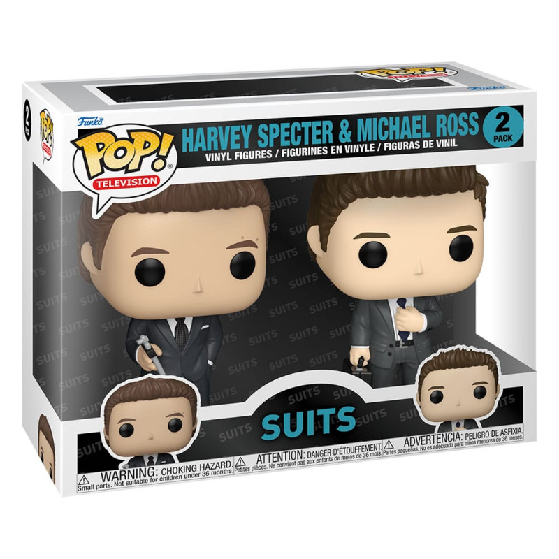 Suits POP! Vinyl Figures 2-Pack Harvey&Michael 9 cm 1