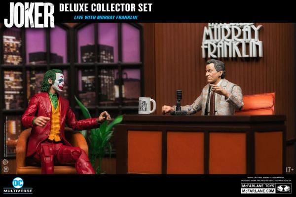 Joker DC Multiverse (Joker Movie) Deluxe Colllector Action Figure The Joker (Live with Murray Frankl 9