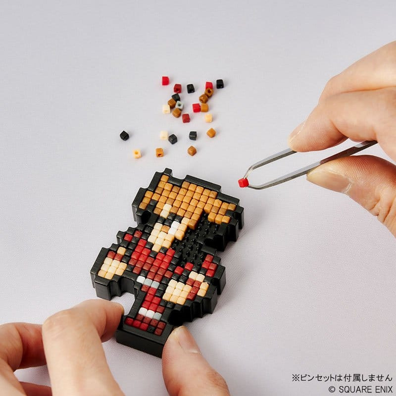 Final Fantasy Pixel Remaster DIY Pixel Art Keychain Collection Vol.2 Blind Box Display (6) 1