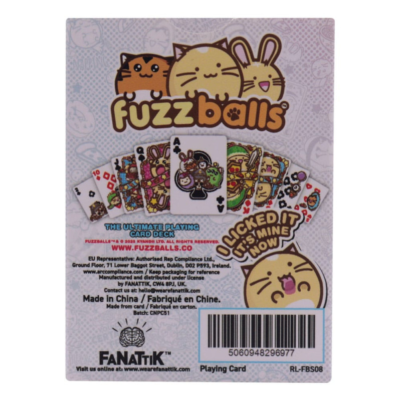 Fuzzballs Playing Cards Display (12) 5