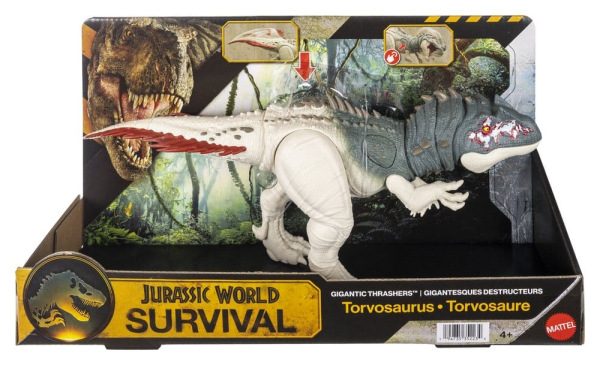 Jurassic World: Survival Action Figure Gigantic Thrashers Torvosaurus 30 cm 1