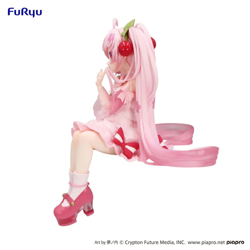 Hatsune Miku Noodle Stopper PVC Statue Sakura Miku 2025 14 cm 7