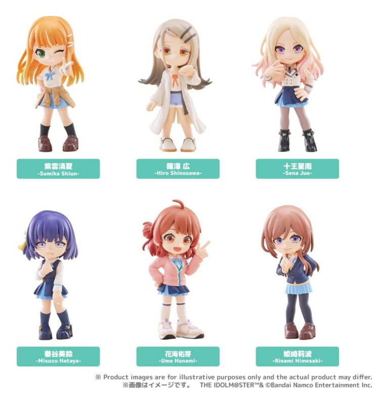 The Idolmaster PalVerse Mini Figures vol.2 Blind Box Display (6) 10