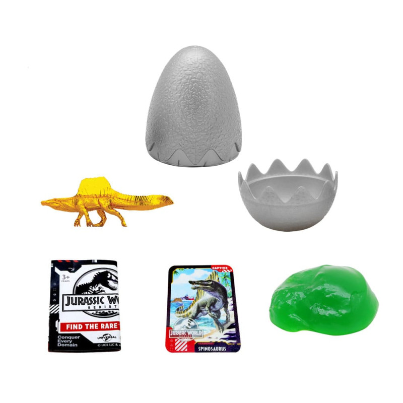 Jurassic World Rebirth Pop N Lock Breach Blind Box Captivz Build n Battle Dinos Display (12) 2
