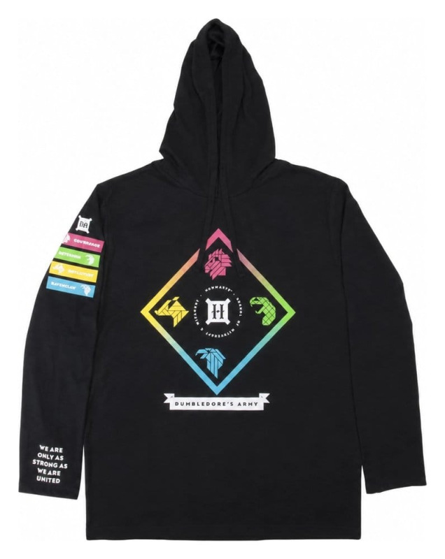 Harry Potter Hooded Sweater Dumbledores Army Size M 3