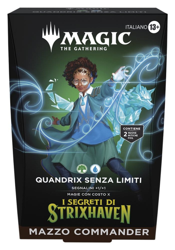 Magic the Gathering I Segreti di Strixhaven Commander Decks Case (5) italian 14