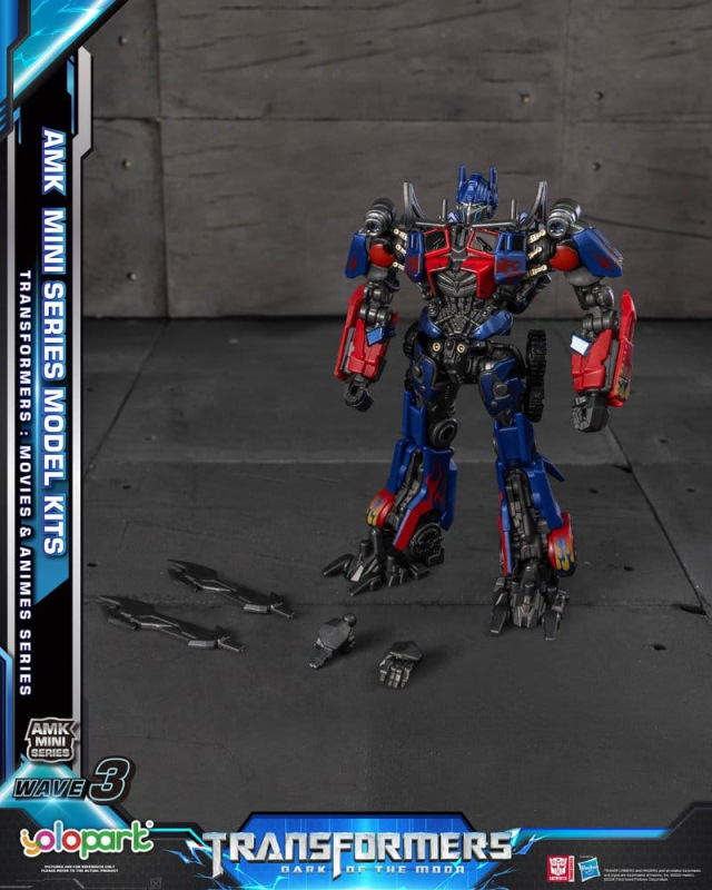 Transformers Generation One AMK Mini Series Plastic Model Kit Wave 3 Optimus Prime TF 3 11 cm 7