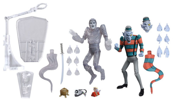 Teenage Mutant Ninja Turtles: Saturday Morning Adventures Action Figure 2-Pack Creepy Eddie & Shiban 5