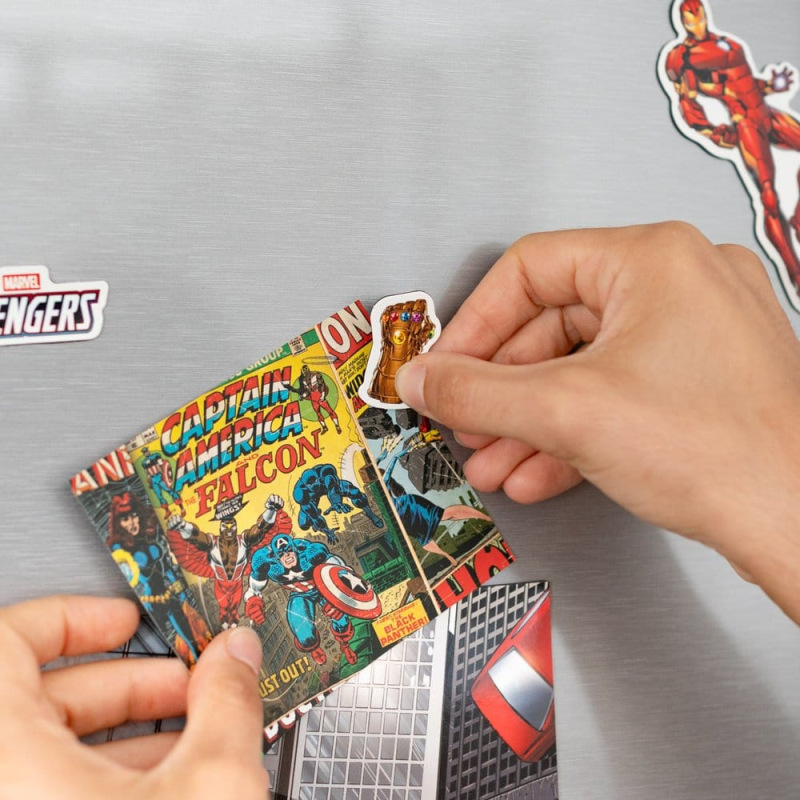 Marvel Die-Cut Magnet Set Avengers 5