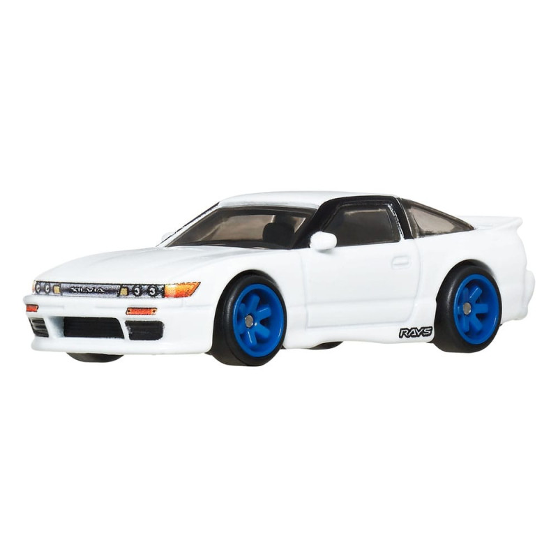 Hot Wheels Premium Car Culture Diecast Vehicle 2-Pack 1/64 '96 Nissan 180SX Type X & Nissan SilEight 2