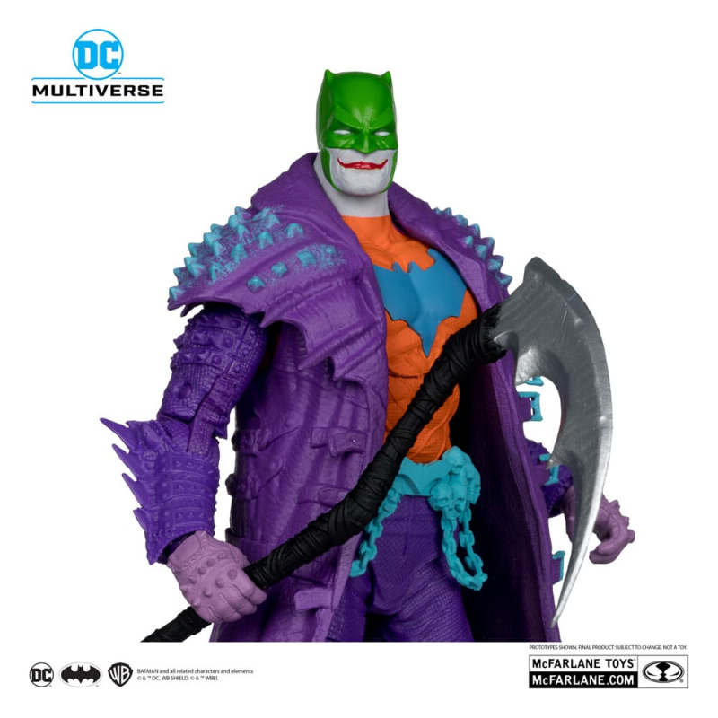 DC Multiverse Action Figure Batman (Dark Nights: Death Metal) Jokerized (Gold Label) 18 cm 3