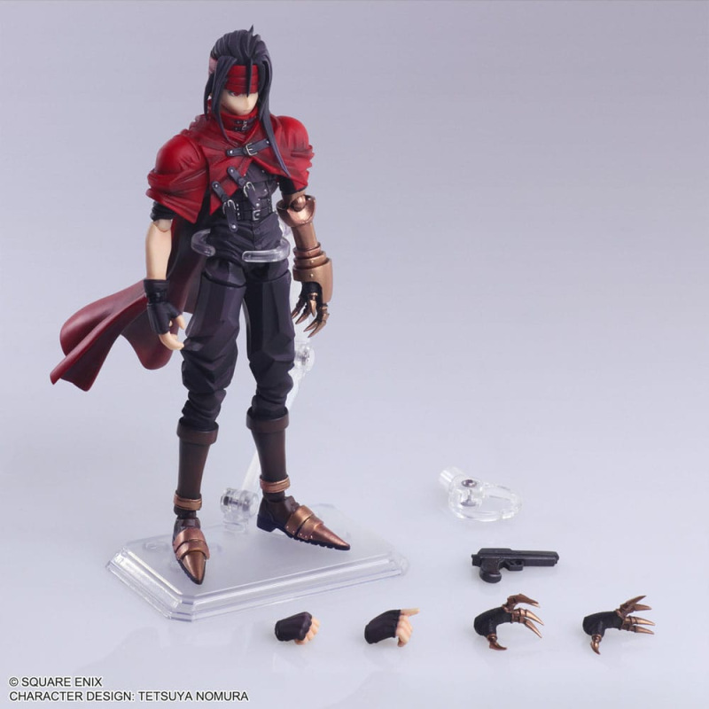 Final Fantasy VII Bring Arts Action Figure Vincent Valentine 15 cm 5