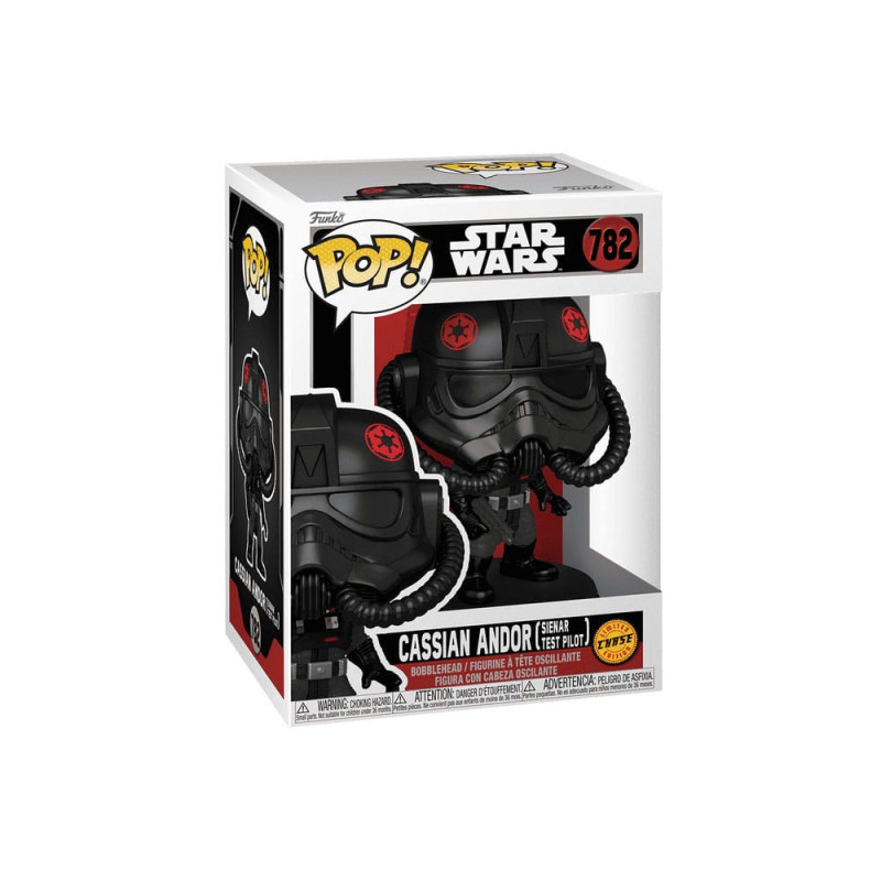 Star Wars: Andor POP! TV Vinyl Figures Cassian Andor (Sienar Test Pilot) w/chase 9 cm Assortment (6) 1