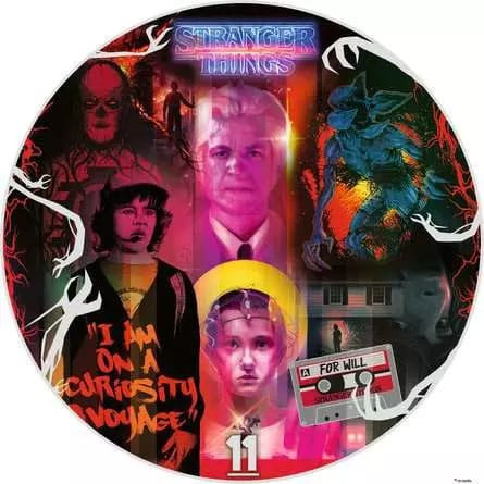 Stranger Things Round Jigsaw Puzzle Friends Don't Lie (500 pieces) 1