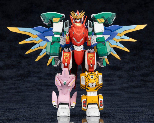 The Red Ranger Becomes an Adventurer in Another World Plastic Model Kit Maximum Kizuna Kaiser 17 cm 5
