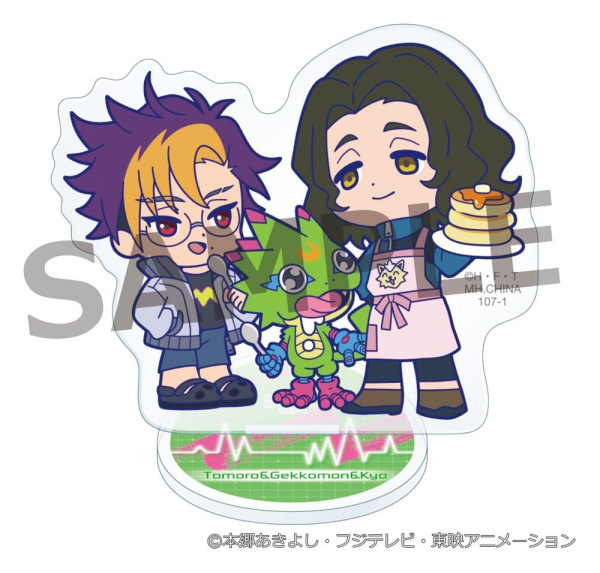 Digimon Buddycolle Acrylic Stands Beatbreak 6 cm Blind Box Display (6) 5