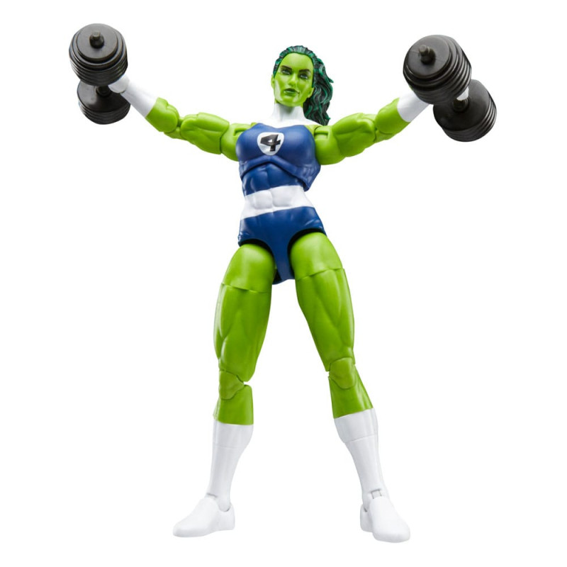 Fantastic Four Marvel Legends Retro Action Figure She-Hulk 15 cm 5
