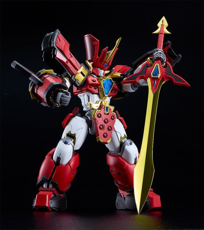 Mado King Granzort Moderoid King's Style Plastic Model Kit Granzort Gold Edition 19 cm 1