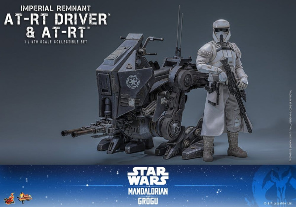 Star Wars: The Mandalorian & Grogu Movie Masterpiece Action Figure Set 1/6 Imperial Remnant AT-RT Dr 13