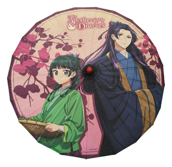 The Apothecary Diaries Japanese Paper Parasol Maomao & Jinshi 1