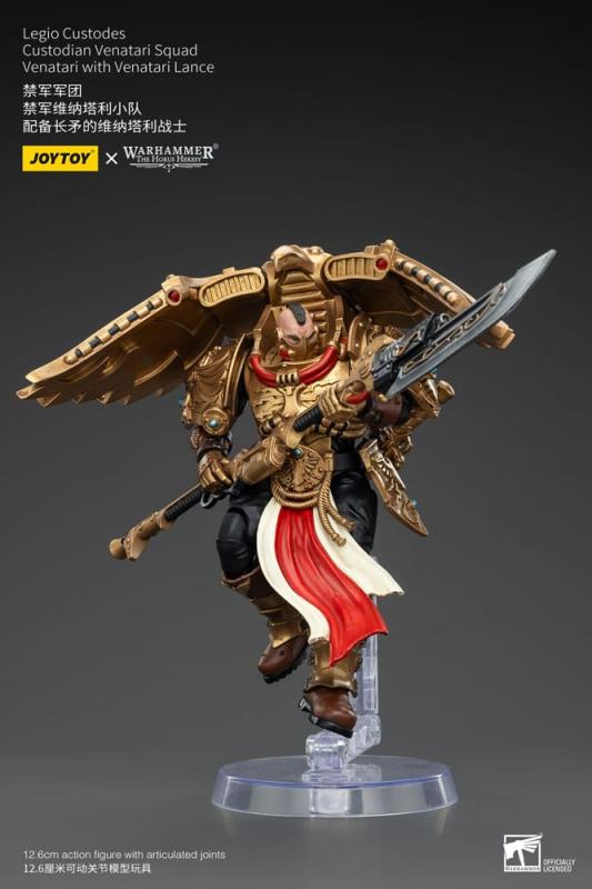 Warhammer The Horus Heresy Action Figure 1/18 Legio Custodes Custodian Venatari Squad Venatari with 6