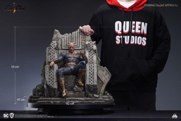 Black Adam Statue 1/4 Black Adam On Throne 53 cm 5