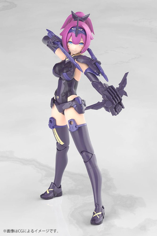Megami Device Plastic Model Kit 1/1 Asra Archer Kizuna Shadow Edition Full Package 14 cm 7