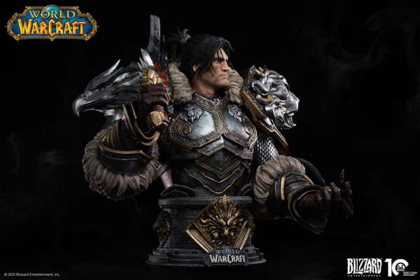 World of Warcraft Bust 1/3 Varian Wrynn 46 cm 1